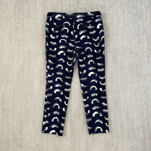 Anthropologie Cartonnier Cropped Cotton Trousers Pants 10 - Picture 4 of 9